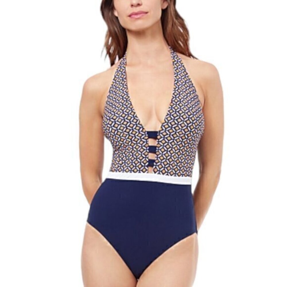Profile by Gottex Let It Be Halter Underseam One-Piece Swimsuit-6